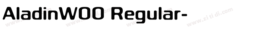 AladinW00 Regular字体转换 AladinW00 Regular字体转换